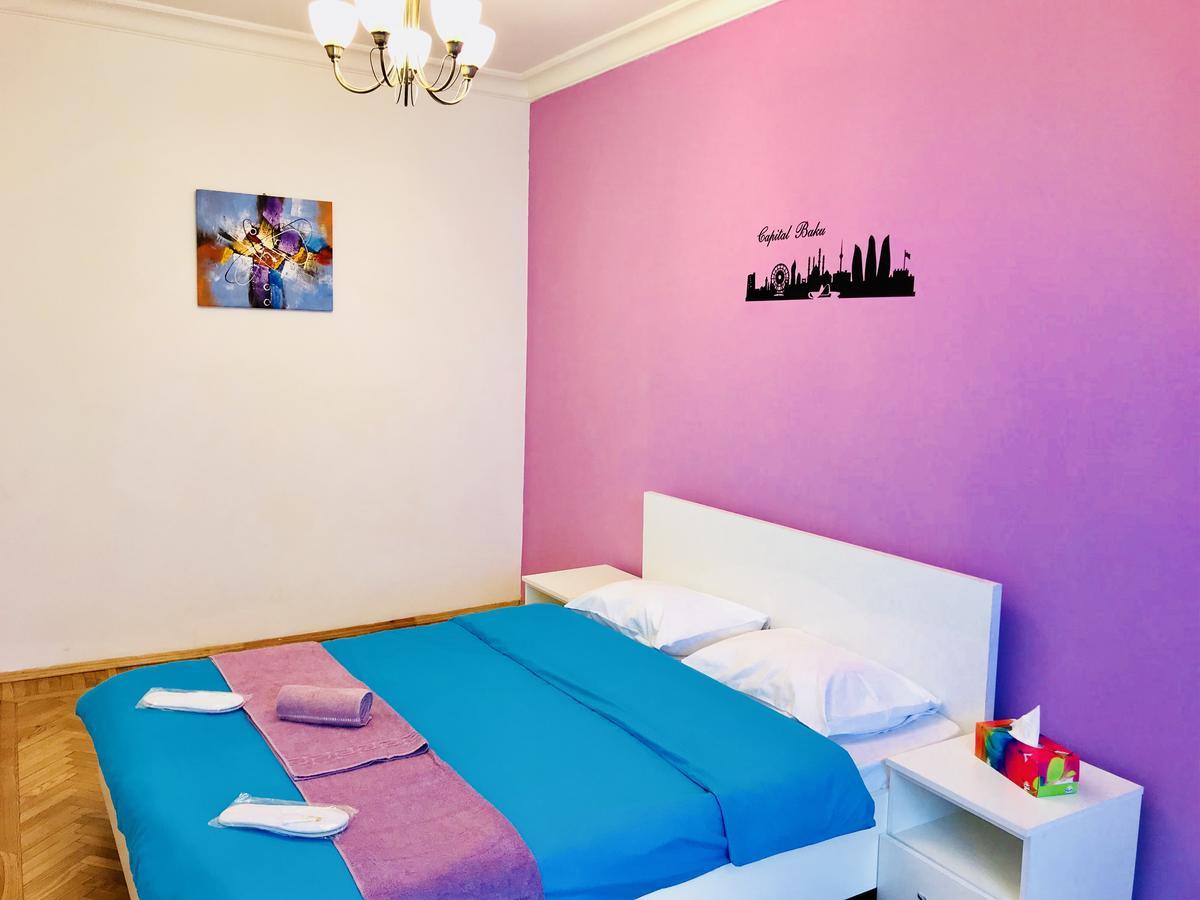Check-In Apartment Near Fountain Square Vidadi Str バクー エクステリア 写真